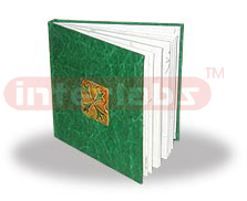 GREEN LEATHERITE JOURNAL: